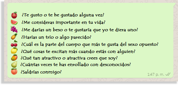 reto frutas preguntas