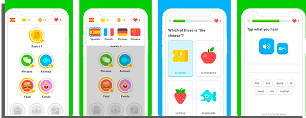 aprenda idiomas sem sair de casa com o duolingo