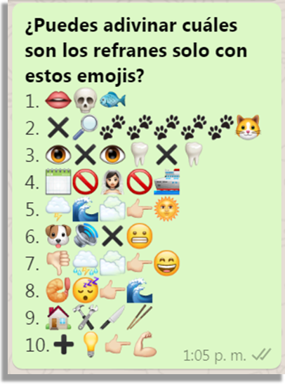 Los 40 y más divertidos juegos para WhatsApp