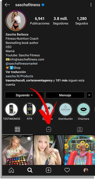 enviar IGTV por WhatsApp
