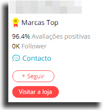 Avaliação comprar os produtos brasileiros no AliExpress 