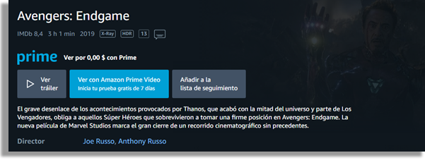 amazon prime video