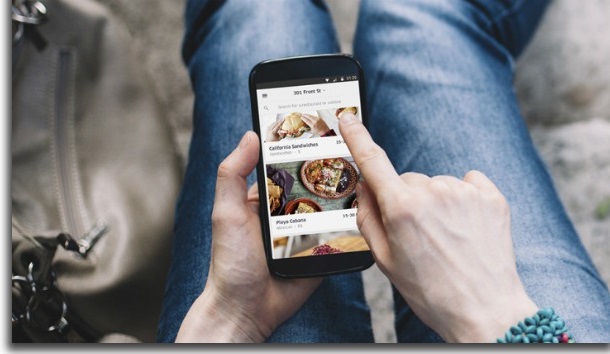 usar o ubereats