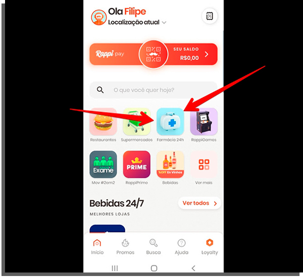 Delivery de Farm cia  como pedir rem dio pelo Rappi    AppTuts - 65