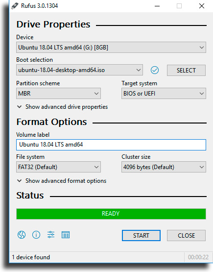 bootable usb format tool