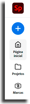 Criar nova página Adobe Spark Page