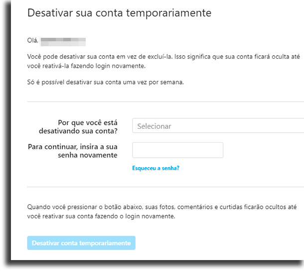Como excluir conta do Instagram definitivamente  - 80