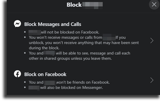 desktop 2 blocked on Facebook Messenger