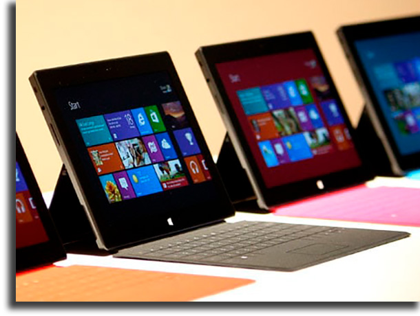 Using the tablet shortcut take a screenshot in Windows