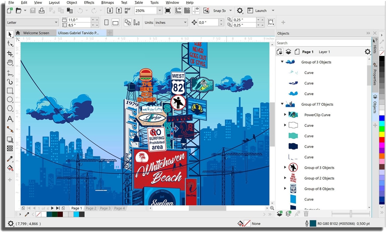 aplicaciones para hacer banners coraldraw