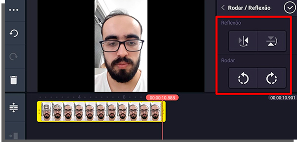 rotacione seu vídeo