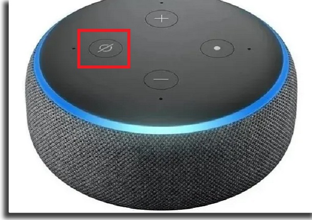 botões da alexa