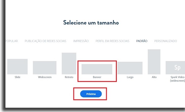 como fazer banners
