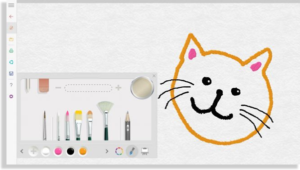 Microsoft Fresh Paint best drawing software for PC