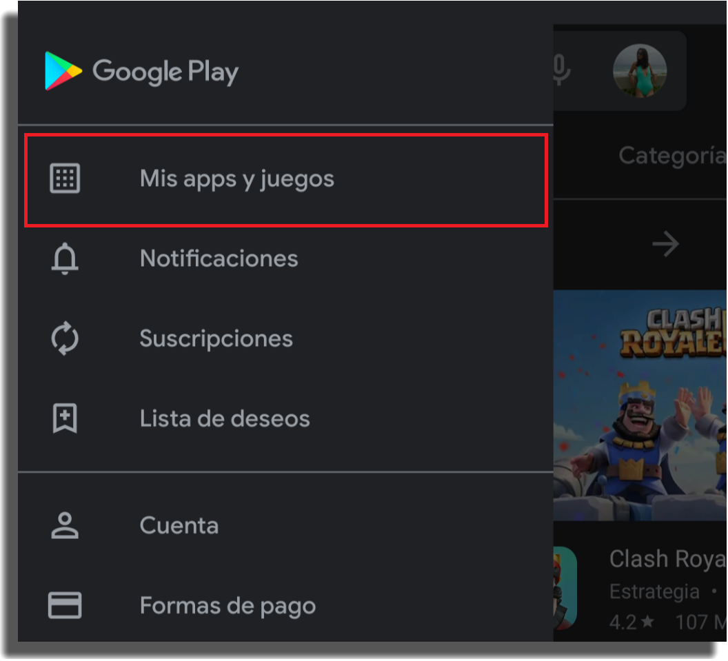 actualizar app de instagram