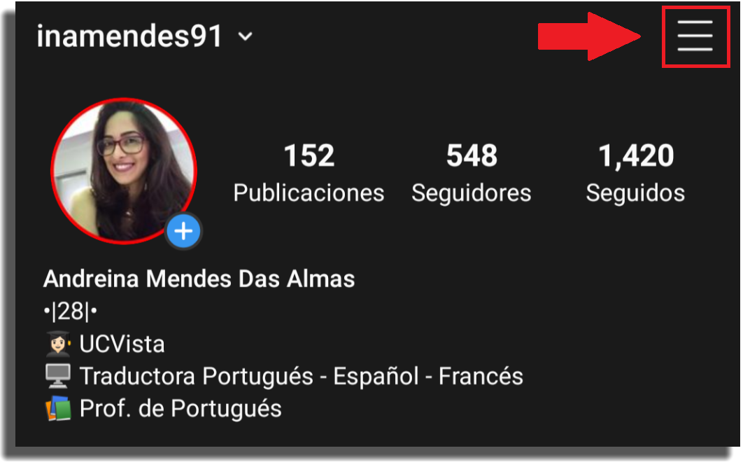 reportar un problema en instagram