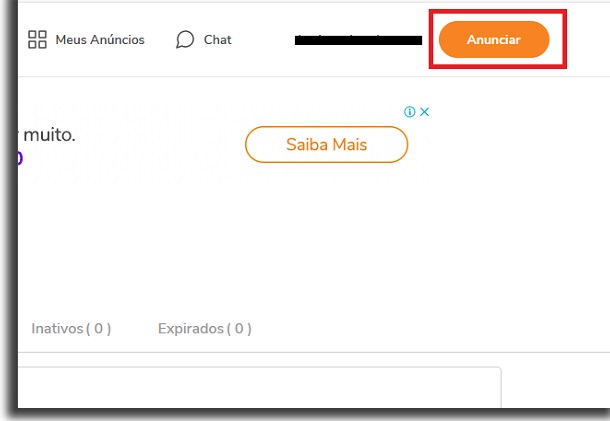 anunciar na OLX