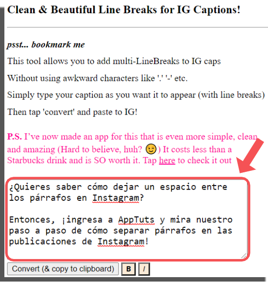 C mo separar p rrafos en las publicaciones de Instagram - 77