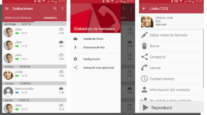 Automatic Call Recorder grabar llamadas Android