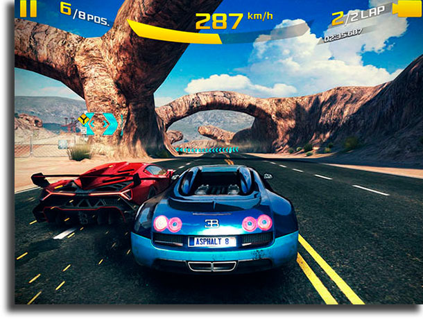 Asphalt 8: Airborne best offline Android games