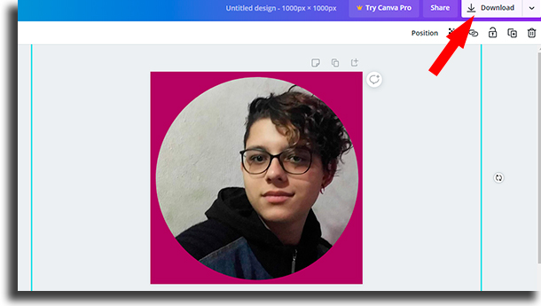 12 steps to start using round profile photo on Instagram  - 55