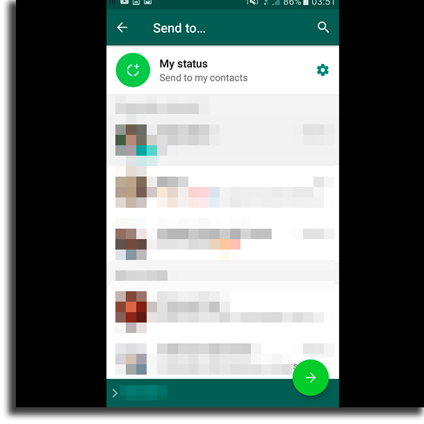 select contact 