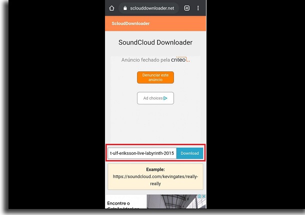 alternativa do soundcloud