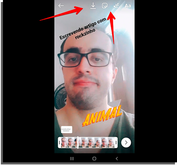aplique edições no seu instagram reels