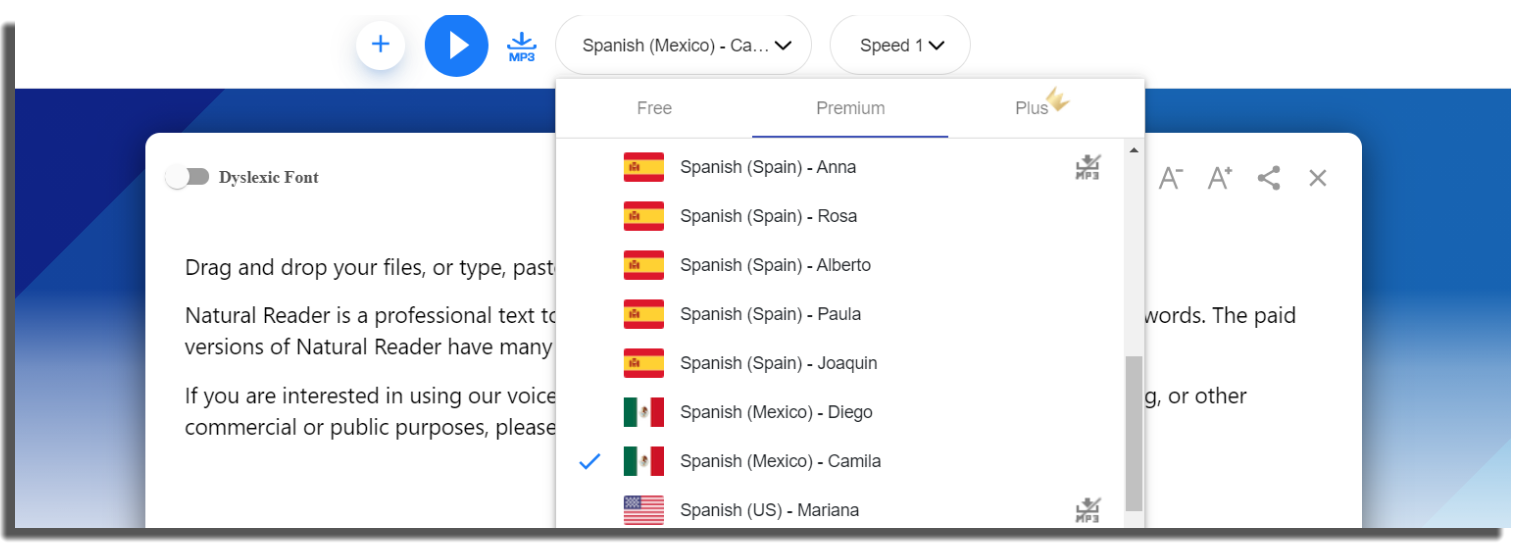 Las 7 mejores opciones de lectores de audio PDF - 65