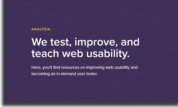 como usar o Analysia