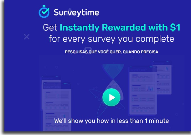 usando o surveytime