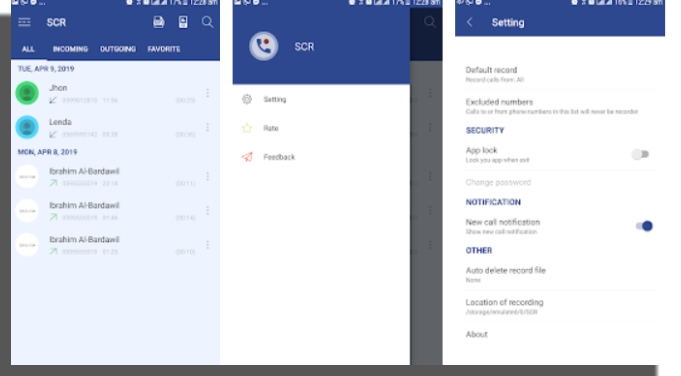 Smart Call Recorder - SCR grabar llamadas Android