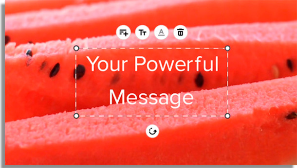 Wave.video add text to videos