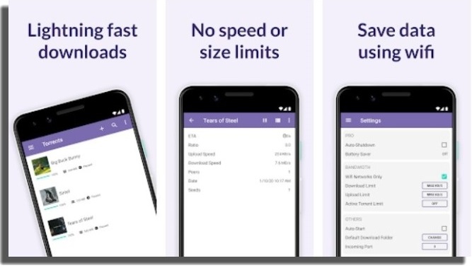 apps y sitios web para descargar videos bittorrent