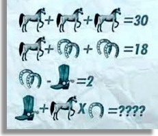 Mathematical thinking challenge WhatsApp games