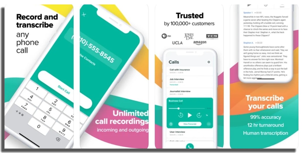 Rev Call Recorder iOS