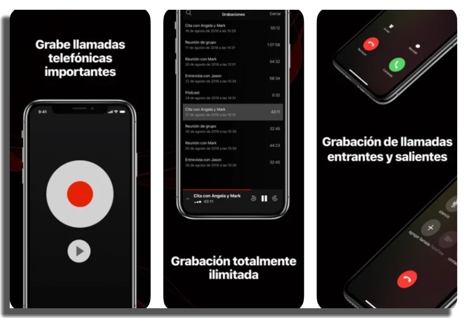 TapeACall Pro grabar llamadas en iPhone