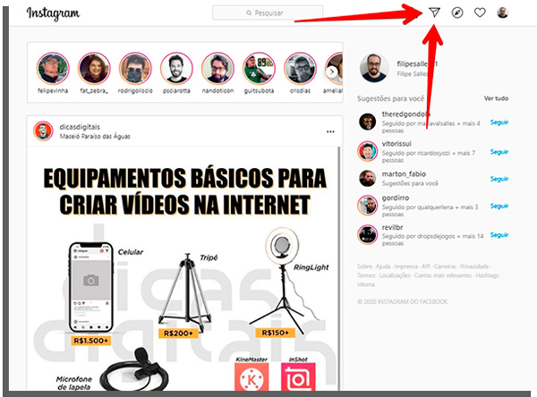 Instagram no Computador  como gerenciar o seu perfil - 86