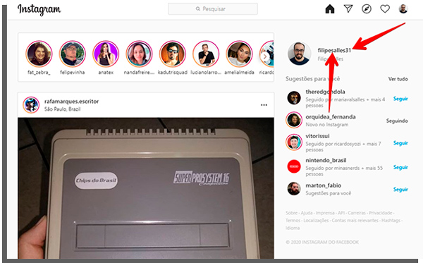 Instagram no Computador  como gerenciar o seu perfil - 21