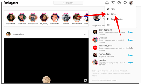Instagram no Computador  como gerenciar o seu perfil - 20