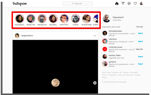 Instagram no Computador  como gerenciar o seu perfil - 62