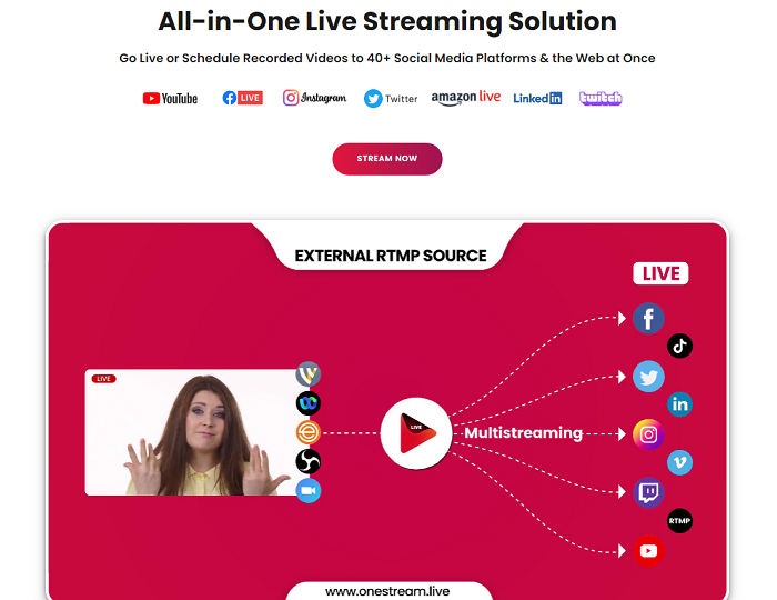 onestream apps para hacer lives
