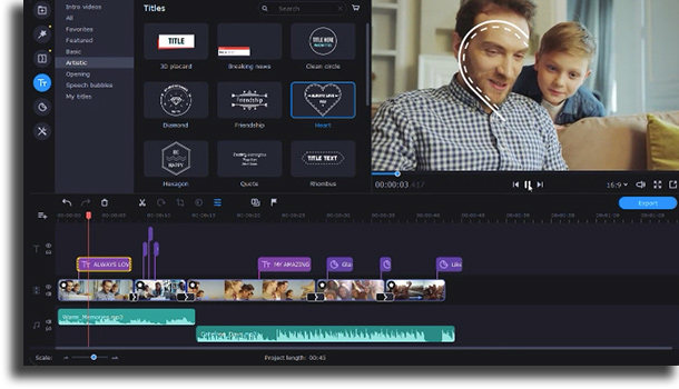 Movavi Video Editor aplicaciones editar videos