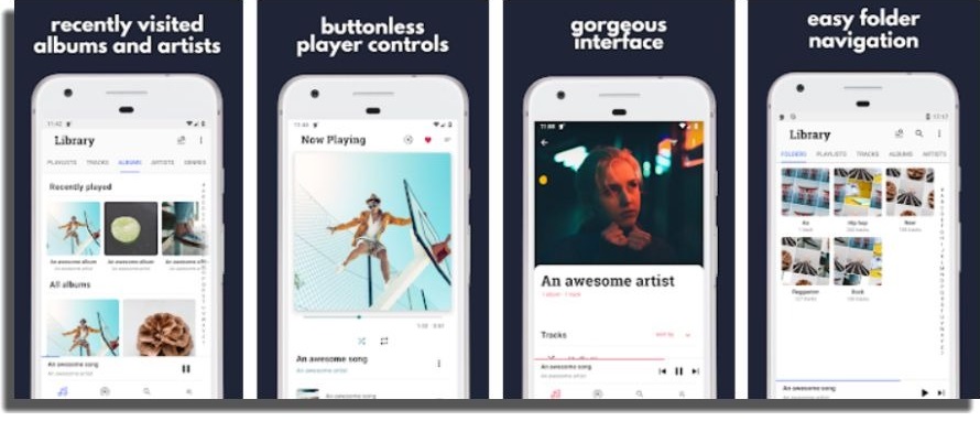 escuchar música sin conexión en Android Canaree