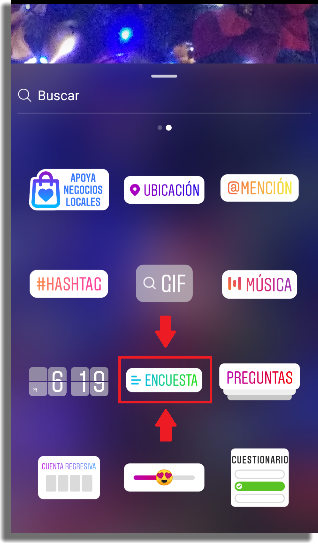 encuestas mensajes directos instagram