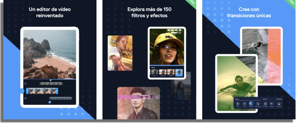 videos con efecto de cámara lenta o rápida filmr