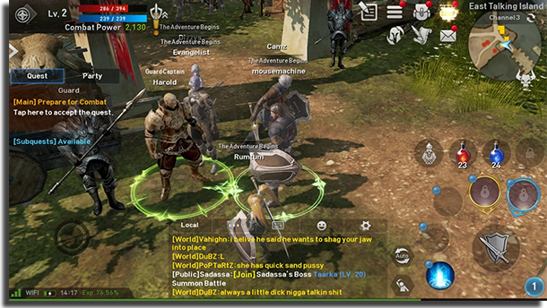 The Best Android Mmorpg Games In Apptuts