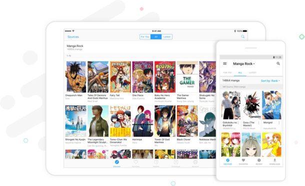 Manga Rock manga apps for Android