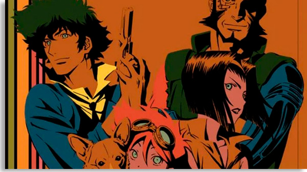 cowboy bebop mistura futuro e passado, mas fala sobre famílias formadas pelo acaso