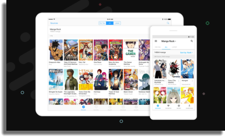 leer manga en Android Manga Rock